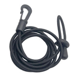 Maxbell Maxbell Kayak Paddle Leash Boat SUP Fishing Rod Safe Cord Holder Black