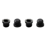 Maxbell Maxbell 4 Pieces Aluminum Alloy Bicycle Screw Bolt for V Brake Hole M10*1.25 Black