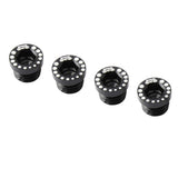 Maxbell Maxbell 4 Pieces Aluminum Alloy Bicycle Screw Bolt for V Brake Hole M10*1.25 Black