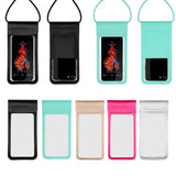Maxbell Maxbell Waterproof Floating Phone Case Dry Pouch Bag with Lanyard Black M