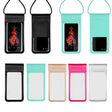 Maxbell Maxbell Waterproof Floating Phone Case Dry Pouch Bag with Lanyard Black S
