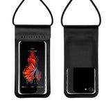 Maxbell Maxbell Waterproof Floating Phone Case Dry Pouch Bag with Lanyard Black S