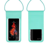 Maxbell Maxbell Waterproof Floating Phone Case Dry Pouch Bag with Lanyard Blue L