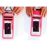Maxbell Maxbell Waterproof Floating Phone Case Dry Pouch Bag with Lanyard Silver M
