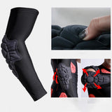 Maxbell Maxbell Elastic Elbow Support Compression Padded Brace Arm Sleeve Protector  2XL