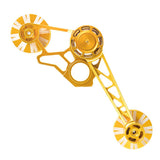 Maxbell Maxbell Bike Chain Tensioner Derailleur Rear Pulley Wheels Guide for Brompton Golden