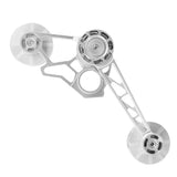 Maxbell Maxbell Bike Chain Tensioner Derailleur Rear Pulley Wheels Guide for Brompton Silver