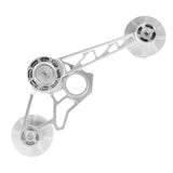 Maxbell Maxbell Bike Chain Tensioner Derailleur Rear Pulley Wheels Guide for Brompton Silver