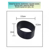 Maxbell Cowhide Tennis Racquet Replacement Grip for High Performance with Grip Rings