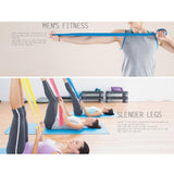 Maxbell Maxbell Latex Resistance Bands Exercise Loop Home Fitness Stretching Belt Purple