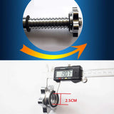 Maxbell Maxbell 2pcs Standard Barbel Spin Lock Dumbbell Bar Nut Rod Locking Collar Clamp