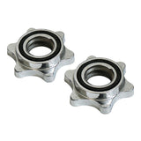 Maxbell Maxbell 2pcs Standard Barbel Spin Lock Dumbbell Bar Nut Rod Locking Collar Clamp