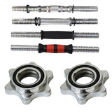 Maxbell Maxbell 2pcs Standard Barbel Spin Lock Dumbbell Bar Nut Rod Locking Collar Clamp