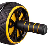 Maxbell Maxbell Ab Abdominal Exercise Wheel Fitness Strength Stomach Training Roller Yellow