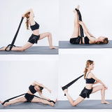 Maxbell Maxbell Ballet Door Stretch Band Leg Foot Stretching Strap Dance Stretcher Pink