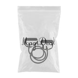 Maxbell Maxbell Yoga Pull Up Rope Fitness Resistance Bands 15lbs Home Workout Tubes Black