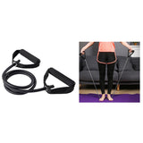 Maxbell Maxbell Yoga Pull Up Rope Fitness Resistance Bands 15lbs Home Workout Tubes Black