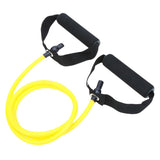 Maxbell Maxbell Yoga Pull Up Rope Fitness Resistance Bands 15lbs Home Workout Tubes Yellow