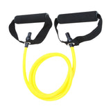 Maxbell Maxbell Yoga Pull Up Rope Fitness Resistance Bands 15lbs Home Workout Tubes Yellow