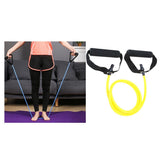 Maxbell Maxbell Yoga Pull Up Rope Fitness Resistance Bands 15lbs Home Workout Tubes Yellow