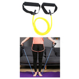 Maxbell Maxbell Yoga Pull Up Rope Fitness Resistance Bands 15lbs Home Workout Tubes Yellow
