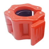 Maxbell Maxbell Durable Dumbbell Clamp Collars Barbell Lock Gym Weightlifting Bar Clip Red