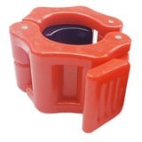 Maxbell Maxbell Durable Dumbbell Clamp Collars Barbell Lock Gym Weightlifting Bar Clip Red