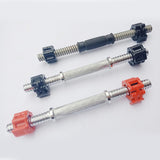 Maxbell Maxbell Durable Dumbbell Clamp Collars Barbell Lock Gym Weightlifting Bar Clip Red
