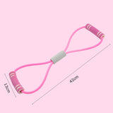 Maxbell Maxbell Multifunctional Yoga Stretch Band Fitness Open Shoulder Tensioner B-pink