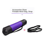 Maxbell Maxbell Yoga Mat 10mm Non Slip Fitness Pilates Exercise Pad Work Out Mats Dark Blue