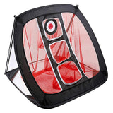 Maxbell Maxbell Portable Golf Chipping Net Golfing Target Bag Practice Training Aid Red