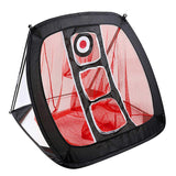 Maxbell Maxbell Portable Golf Chipping Net Golfing Target Bag Practice Training Aid Red