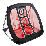 Maxbell Maxbell Portable Golf Chipping Net Golfing Target Bag Practice Training Aid Red