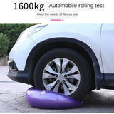 Maxbell Maxbell Yoga Ball w/Pump Anti Burst Exercise Balance Workout Stability 65CM Purple