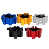 Maxbell Maxbell Solid Dumbbell Clamp Collars Barbell Spin Lock Gym Weight Bar Clip Black