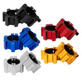Maxbell Maxbell Solid Dumbbell Clamp Collars Barbell Spin Lock Gym Weight Bar Clip Black