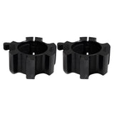 Maxbell Maxbell Solid Dumbbell Clamp Collars Barbell Spin Lock Gym Weight Bar Clip Black