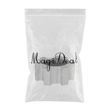 Maxbell Maxbell Solid Dumbbell Clamp Collars Barbell Spin Lock Gym Weight Bar Clip Silver