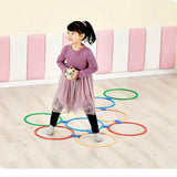 Maxbell Maxbell Kids Sports Toys Half Ring Game Kindergarten Sense Training 5 Ring 28cm