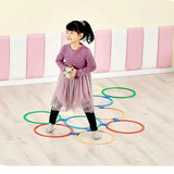 Maxbell Maxbell Kids Sports Toys Half Ring Game Kindergarten Sense Training 10 Ring 28cm