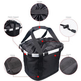 Maxbell Maxbell Bicycle Basket Gray