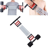 Maxbell Maxbell Chest Expander Adjustable Spring Exercise Workout Removable Springs Home Gym