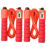 Maxbell Maxbell Jump Rope w/ Counter Adult Boxing Exercise Workout Counting Skipping Red