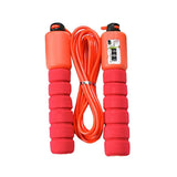 Maxbell Maxbell Jump Rope w/ Counter Adult Boxing Exercise Workout Counting Skipping Red