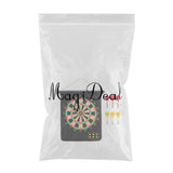 Maxbell Maxbell Magnetic Dart Board Game with 6 Magnetic Darts 15 Inch