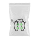 Maxbell Maxbell 4 Wheels Roller Massager Muscle Relaxer Body Shaping Yoga Sport Gear Green