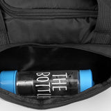Maxbell Waterproof Yoga Gym Duffel Bag Sports Handbag Shoes Compartment Blue