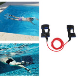 Maxbell Maxbell Stationary Swimmer Training Ankle Strap Bands Swim Lap Exerciser Belt Red