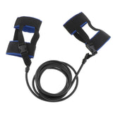 Maxbell Maxbell Stationary Swimmer Training Ankle Strap Bands Swim Lap Exerciser Belt Black