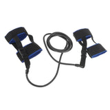 Maxbell Maxbell Stationary Swimmer Training Ankle Strap Bands Swim Lap Exerciser Belt Black